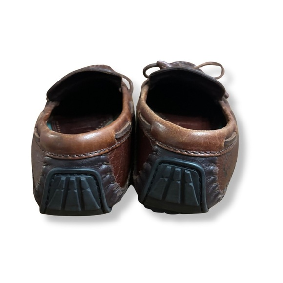 Bass Trask Leather Moc Toe Loafers | Men’s 8.5 D | Brown | Made in Brazil main image 6